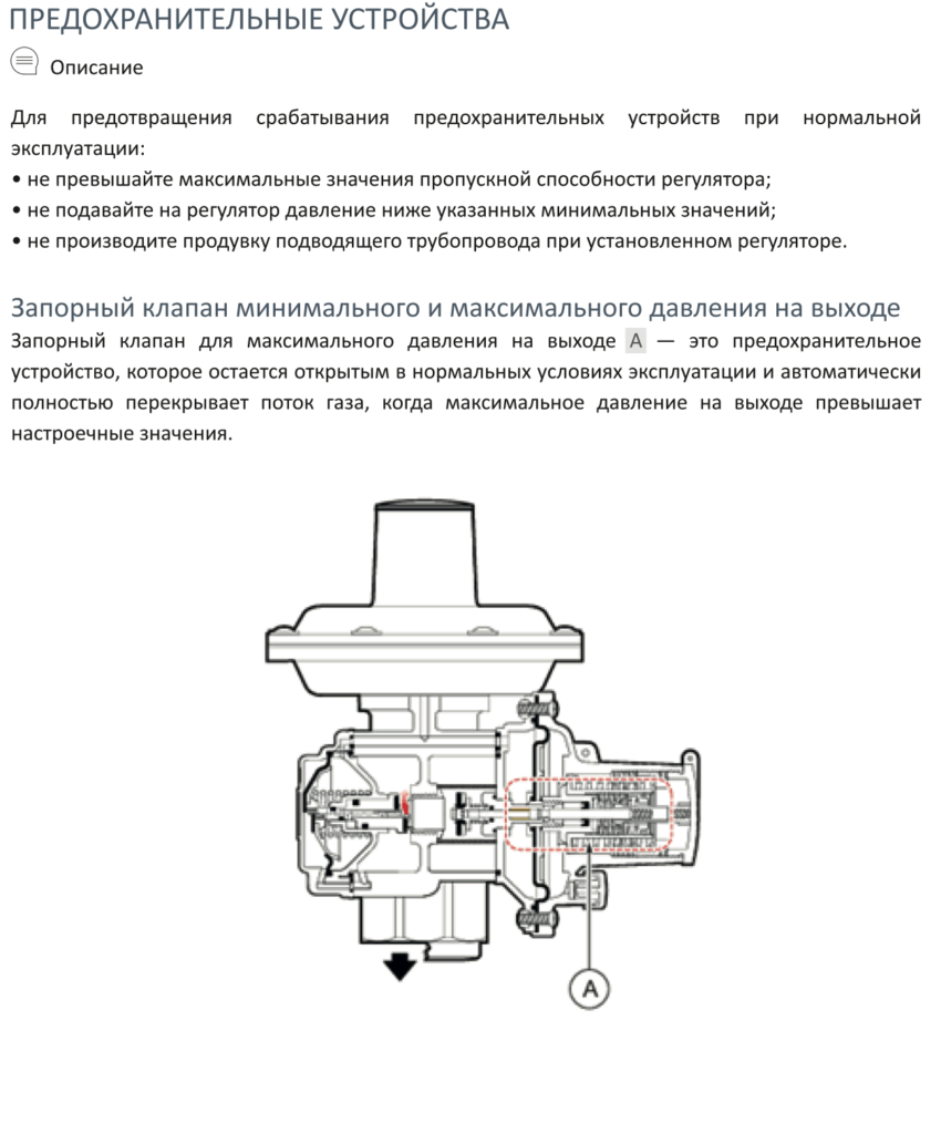 (3) Регулятор газа низкого давления FEXS